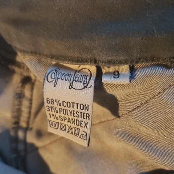 SPOONJEANS Green Skinny W Gold Zippersss - Picture 12 of 13